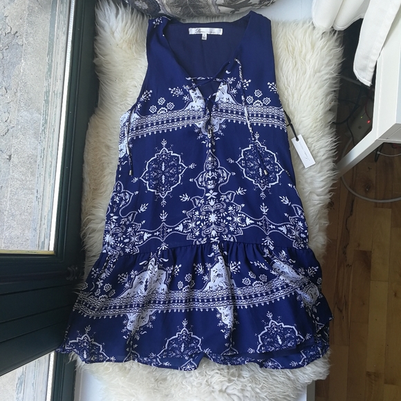 Lovers + Friends Blue Temple Dress - Picture 2 of 4